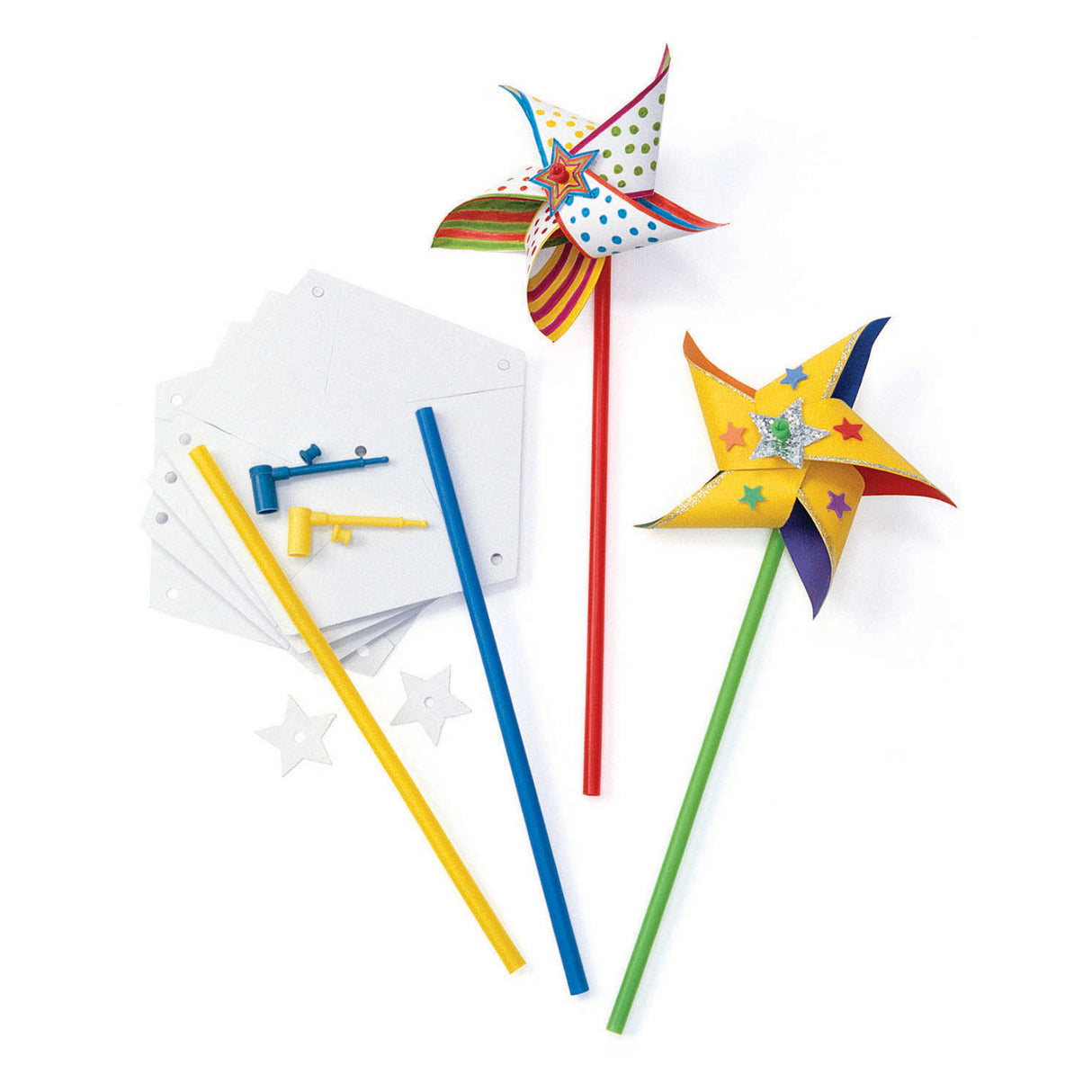 Colorations - Make your own windmill, set of 24