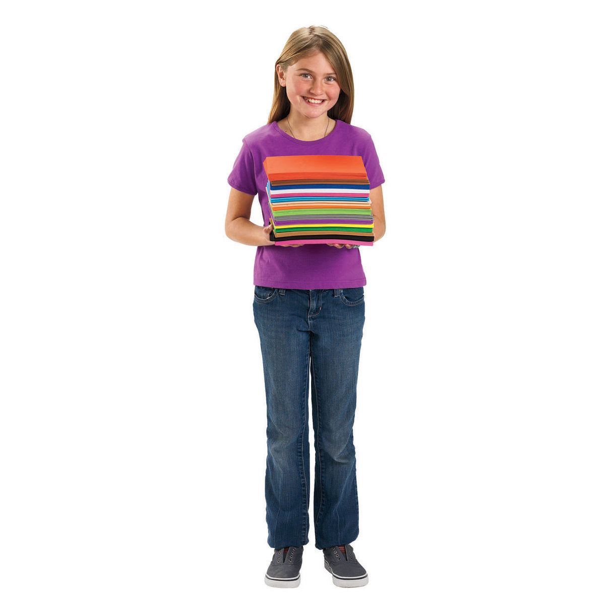 Colorations - Foam paper Super Pack, 100 sheets (16 colors)