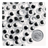 Wobbly Eyes Black, 1000 pcs.