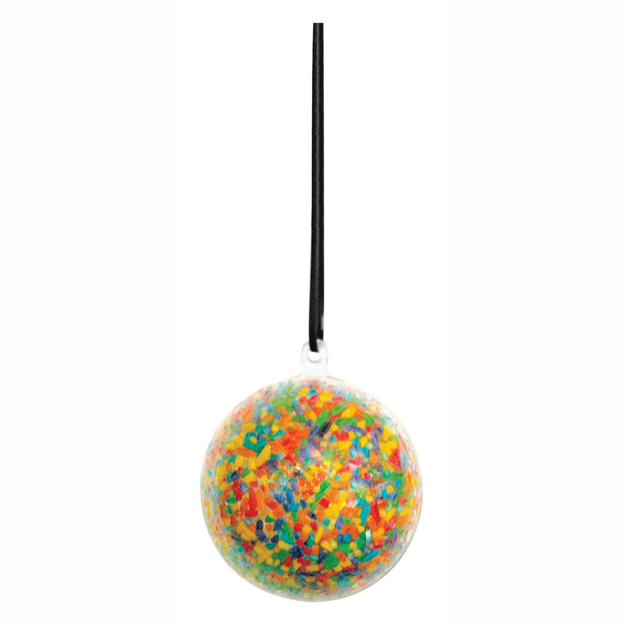Färger - Fyllbar prydnad genomskinlig boll, set om 12