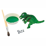 Colorations Bouwpacket Houten 3D Dinosaurus, set of 4