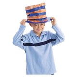 Colorations Make and Decorate Your Own Hat Top White, Set of 12