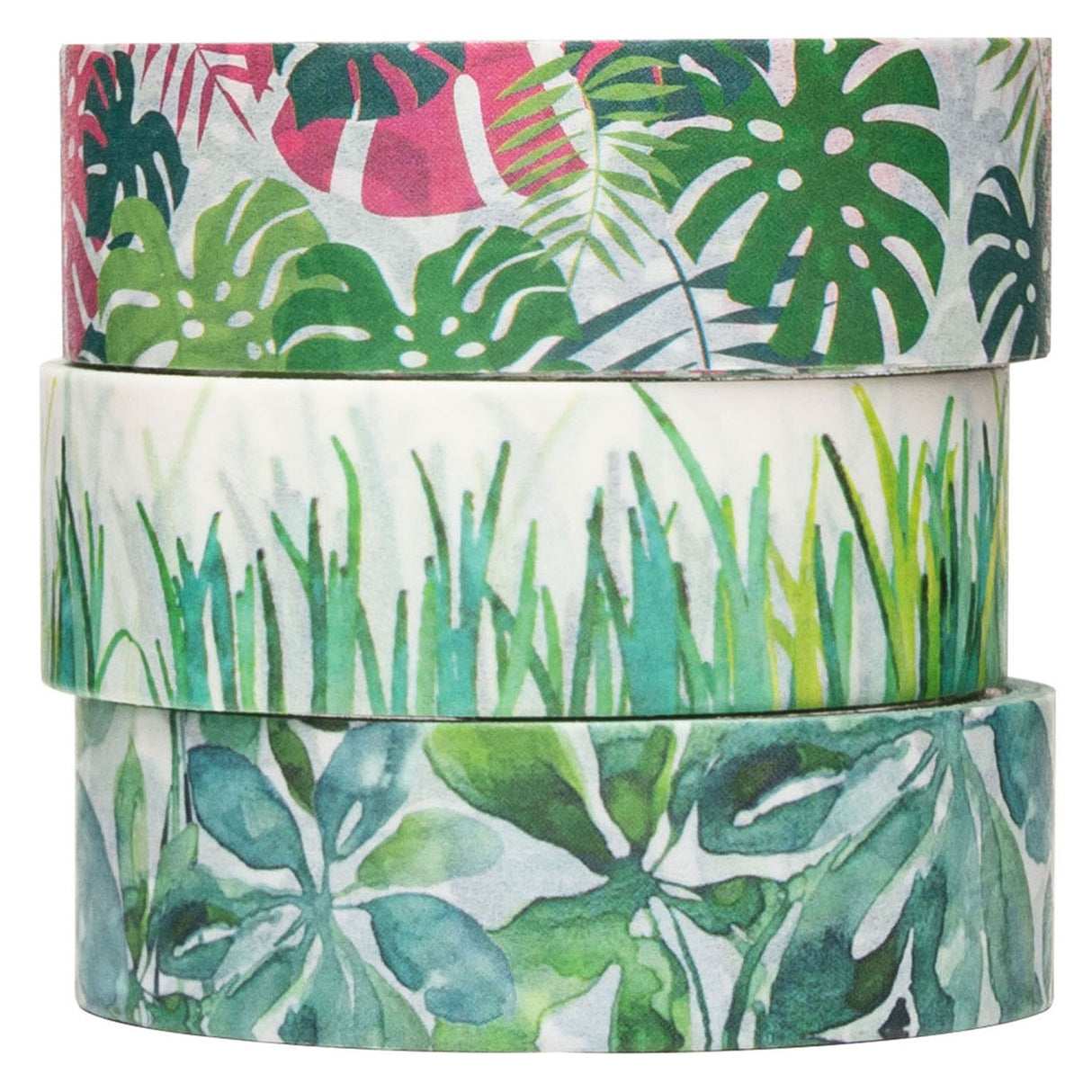 Colorations - Washi tape plants 3 rolls, 5mtr.