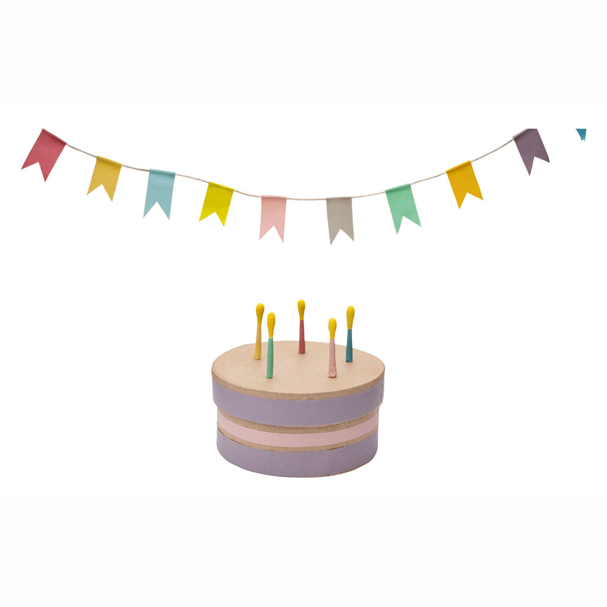 Koloratiounen - Washi Tape Pastellfaarf, set vun 10