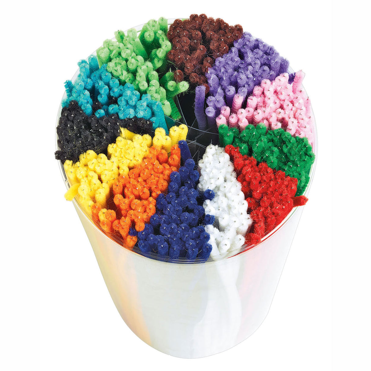 Färg Chenille Wire Color 12 Färger, 600st.