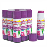 Colorations - glue stick 25 grams, set of 12