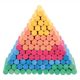 Färbung - farbiger staubloser Kreide, 100..