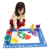 Obarvanja - naj bo čist placemat, komplet 6