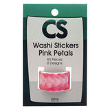 Colorations - Washi Stickers - Pink Petals, 80th.