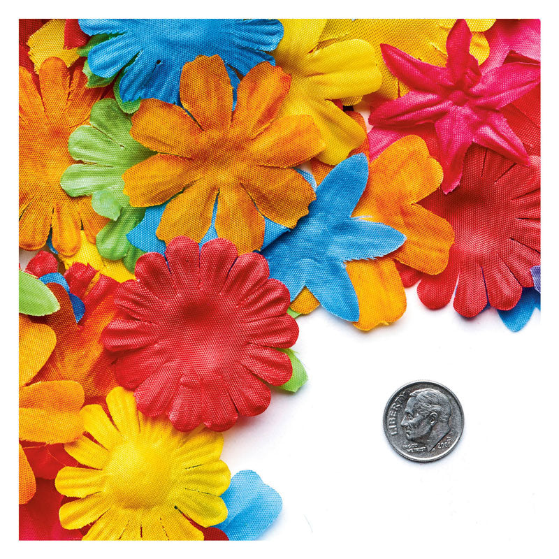 Colorations - Fleurs de tissu colorées, 300e.