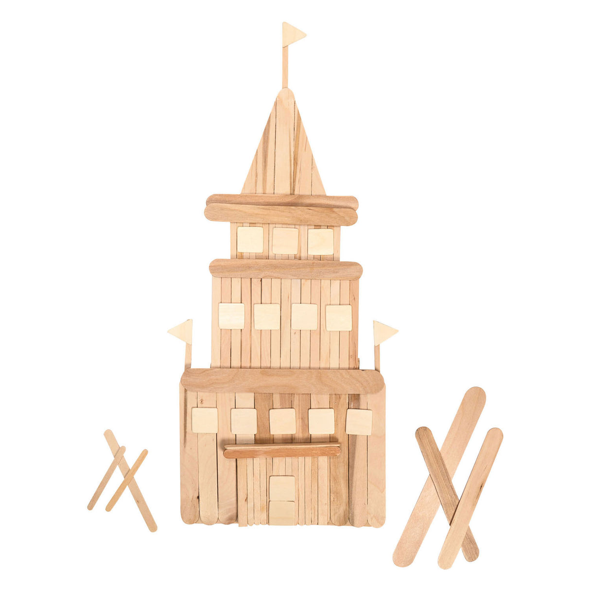 Coloraciones - Cañas de madera Diversas salas de aula, 1200 °.