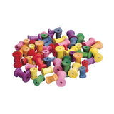 Colorations - gekleurde houten klossen, set van 50
