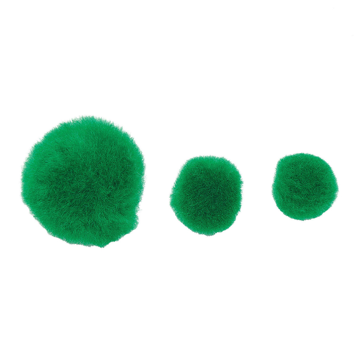 Barvne barve - pom poms zeleno, 100..