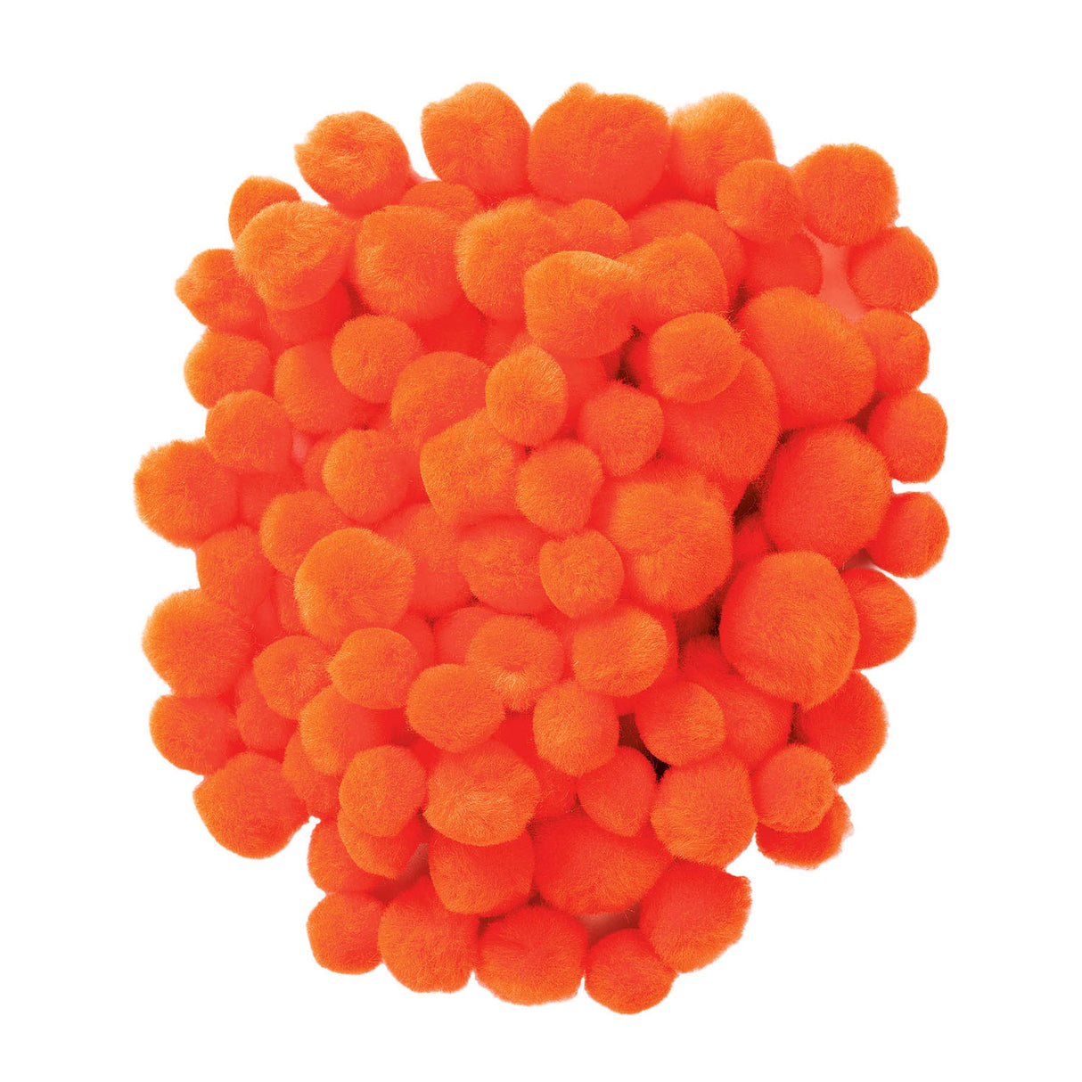 Colorations - Pom Poms Oranje, 100th.