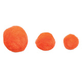 Colorations - Pom Poms Oranje, 100th.