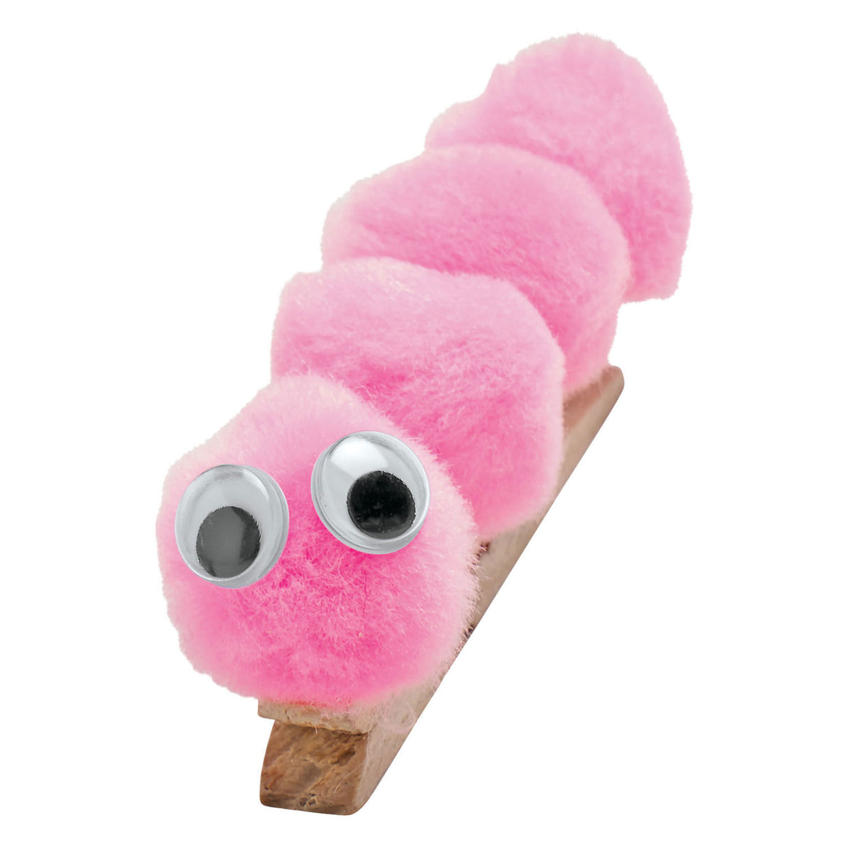 Färg - pom poms rosa, 100: e.