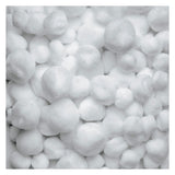 Fargelegger pom poms hvit, 100.