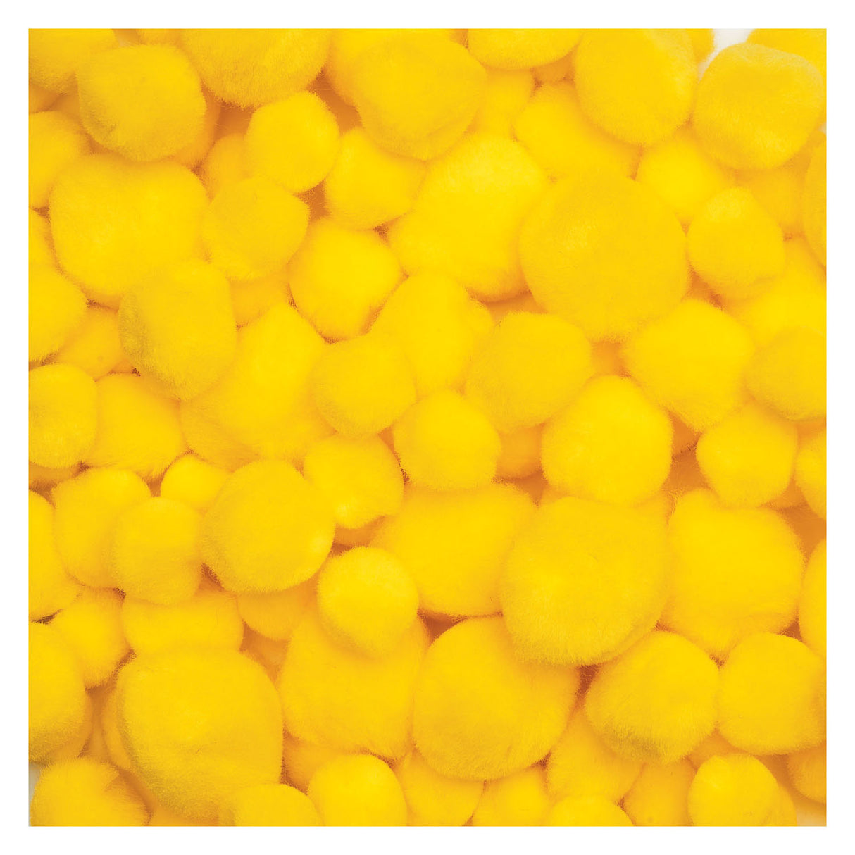 Zbarvení - Pom Poms Geel, 100.