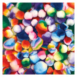 Colorazioni - Pom Pom a strisce Regenboog, 180st.