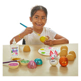 Colorations - Decorate your own eggs papier -mâché, set of 12st.