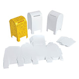 Colorations - Foldable Paper Mailbox, Set of 20