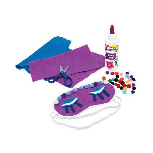 Barvne barve - okrasite svojo lastno spalno masko, set 12