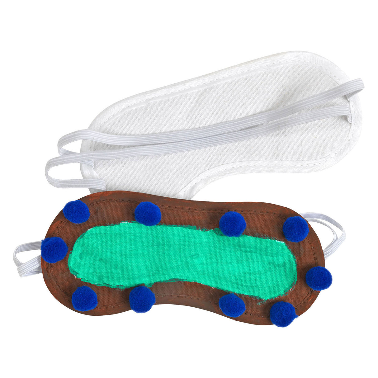 Barvne barve - okrasite svojo lastno spalno masko, set 12