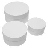 Colorations - paper mache boxes round, 3 pcs.