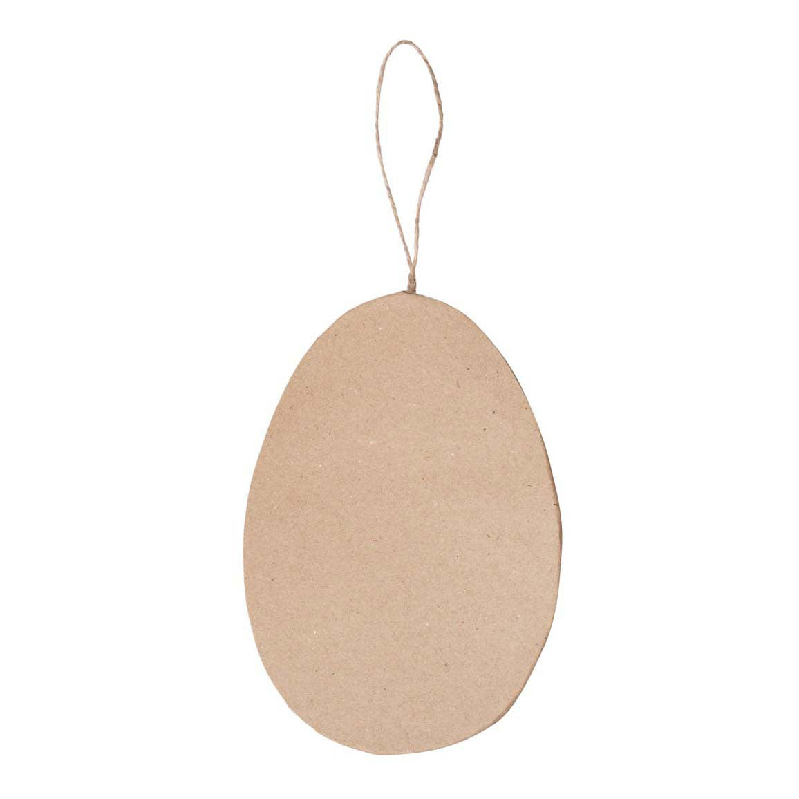 Farver - ægpynt af papirmaché, 6 stk.