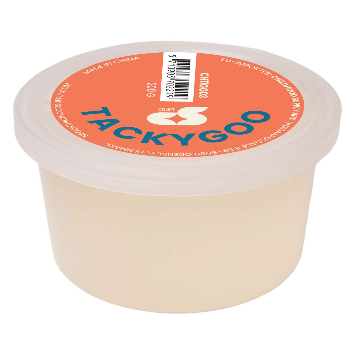 Barvne barve - lepljivo lepilo, 200g