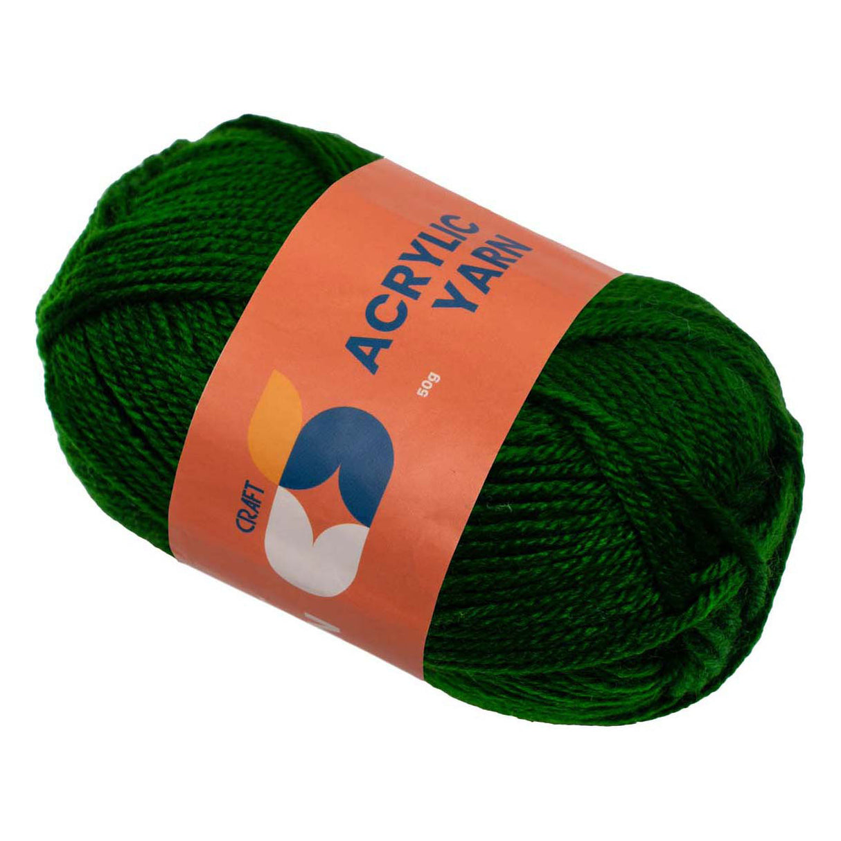 Zbarvení - akrylová příze zelená, 50g