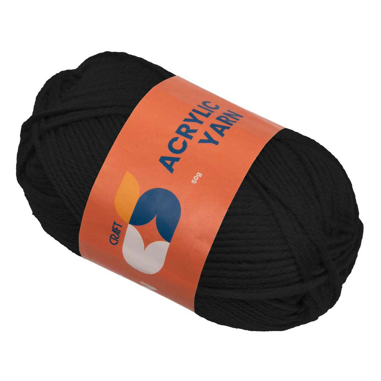 Zbarvení - akrylová příze černá, 50g