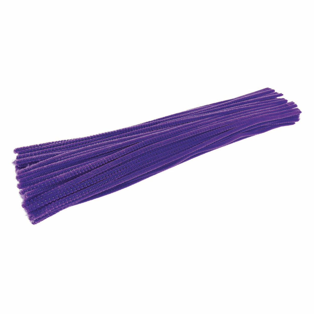 Zbarvení - fialové vlákno Chenille, 100.