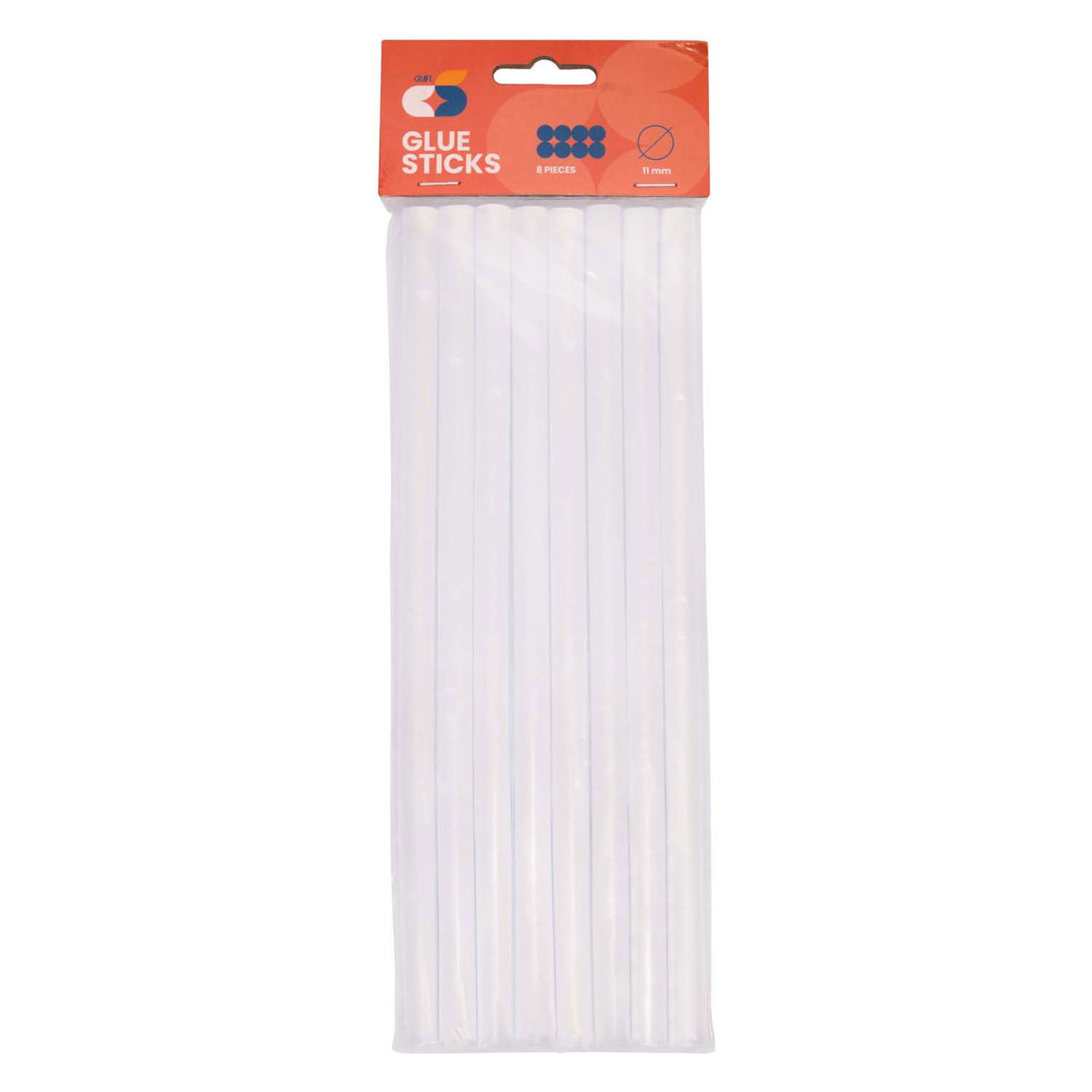 Obarvanje - Lepilo za talino palice 11x250 mm, 8st.