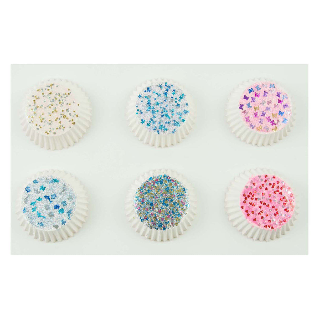 Colorations - confetti glitterlijm 118 ml, 6st.