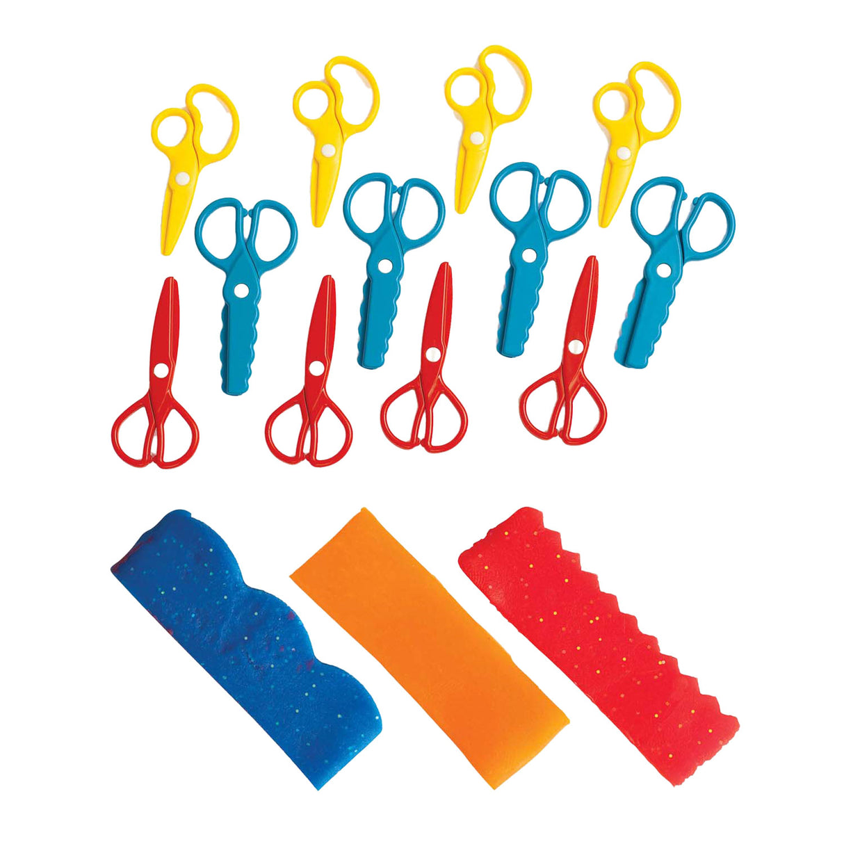 Colorations - clay scissors varied, 12 pcs.