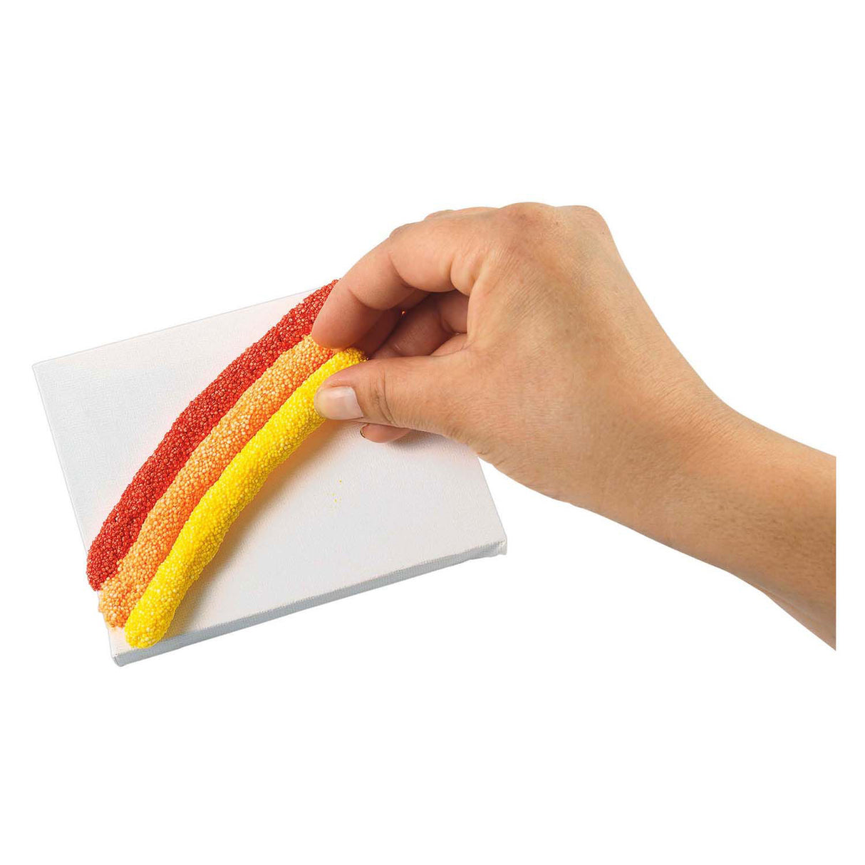 Colorations - gekleurde foam klei, 12st.
