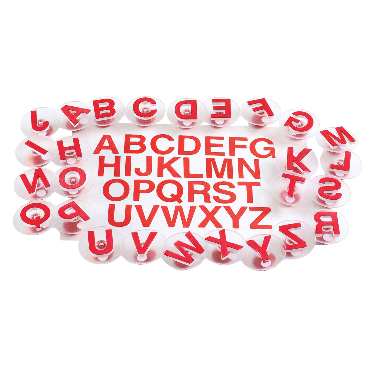 Colorations - easy grip capital letters stamps, 26 pcs.