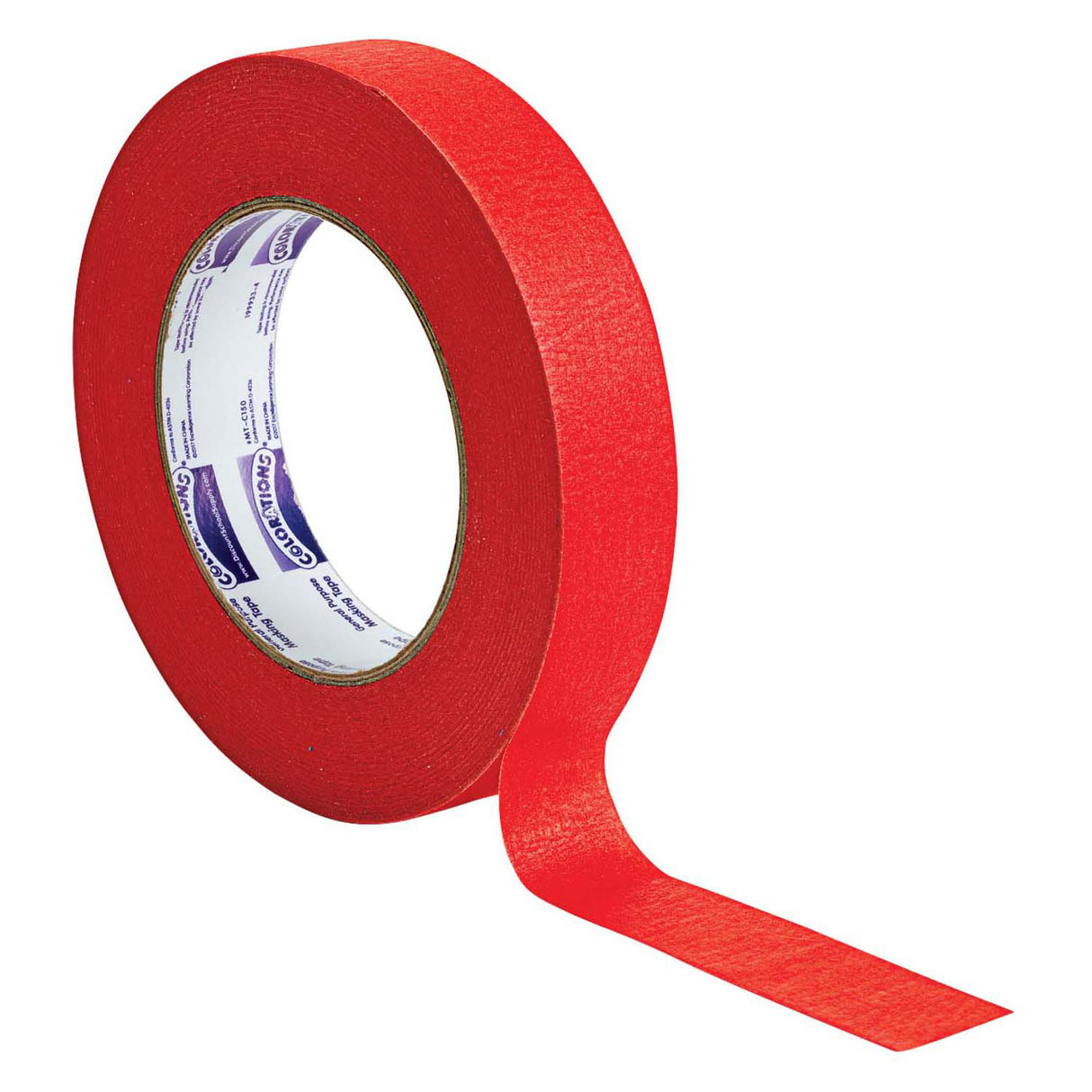 Värit - maalarinteippi 2,5 cm - punainen