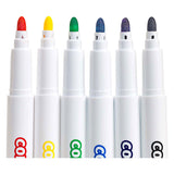 Colorations - textielstiften primaire kleuren - 6 kleuren