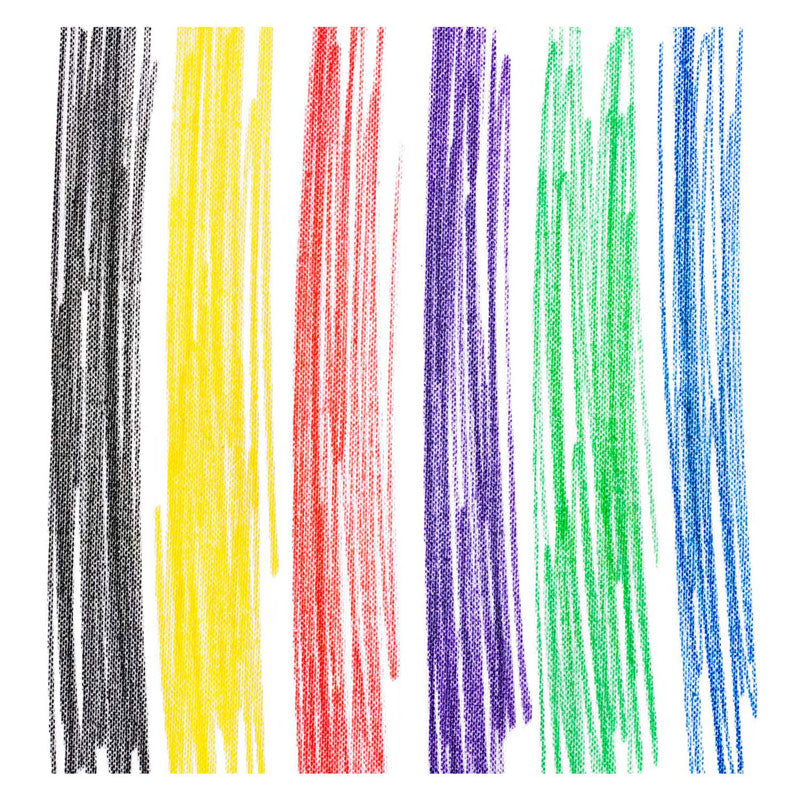 Colorations - textielstiften primaire kleuren - 6 kleuren
