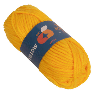 Colorations - acrylic yarn 4 mm - 50gr - yellow