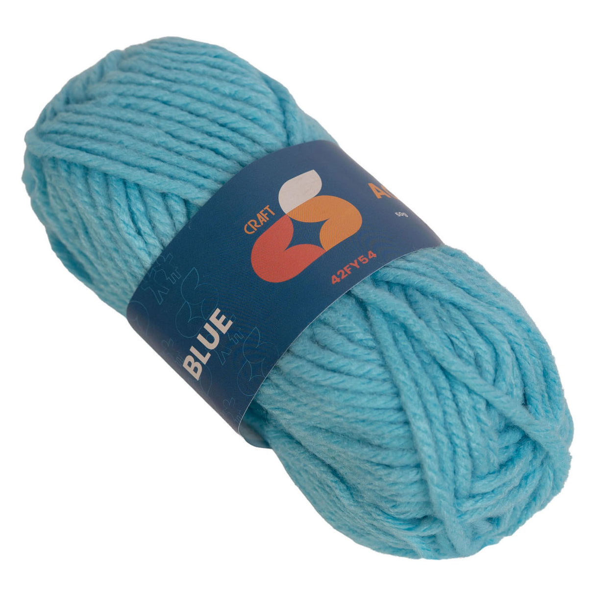 Colorations - acrylic yarn 4 mm - 50gr - light blue
