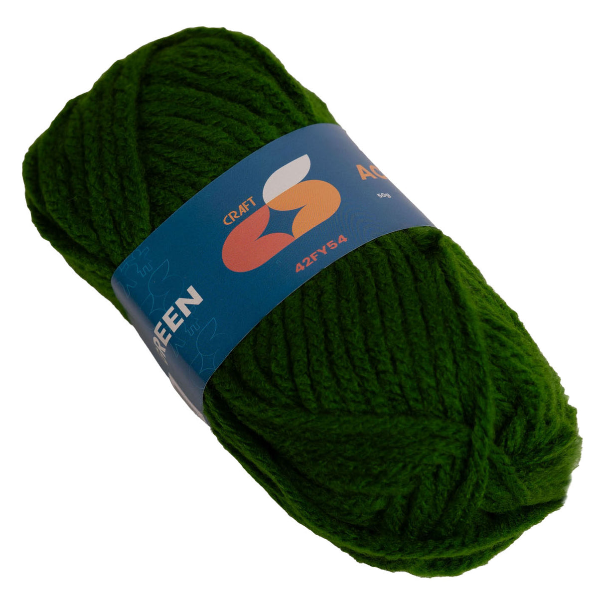 Colorations - acrylic yarn 4 mm - 50gr - green