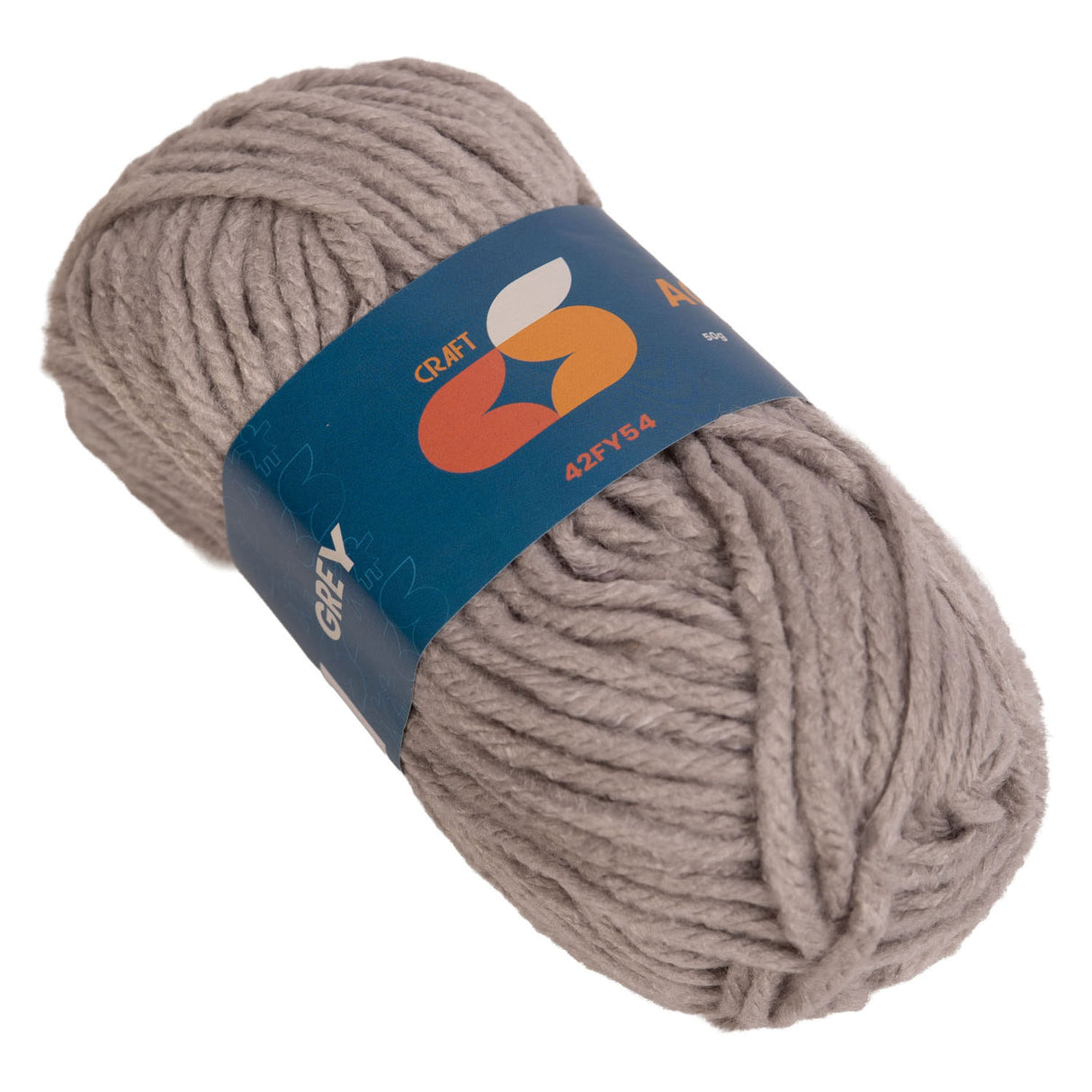 Colorations - Acrylic Yarn 4mm - 50gr - Grey