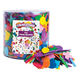 Colorations - foam craft shapes - 227gr.