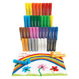 Värit - tempera maalitikkuja 14 väriä - 42 kpl.