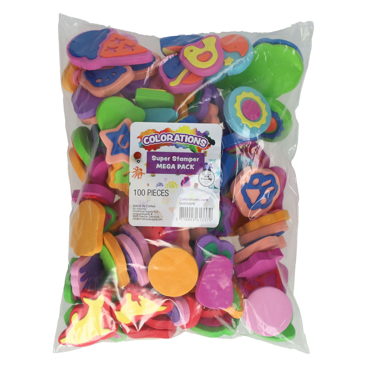 Colorations - stamp set - 100pc.