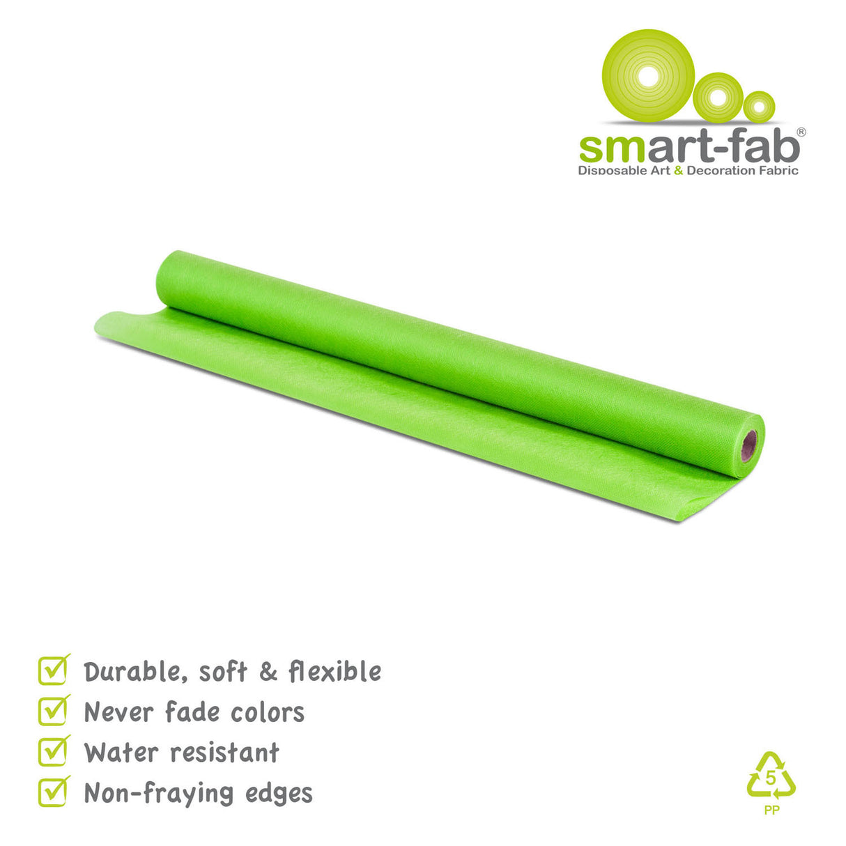 Smart Fab roll 0.61 x 5.5m - green