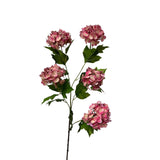 Roberts collection kunstbloem snowbal real touch 85cm mauve